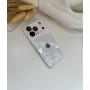 Елегантний білий глянцевий чохол на iPhone 17 Pro